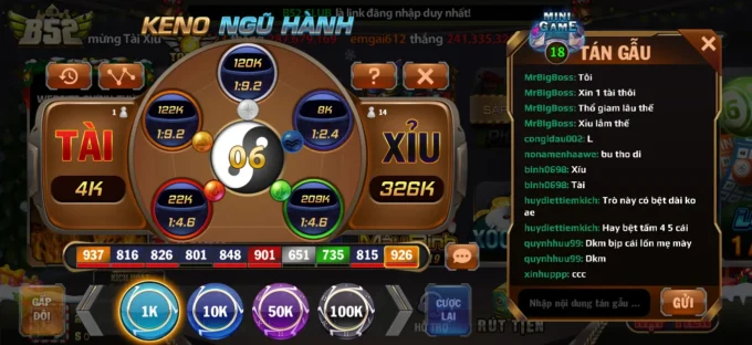Keno B52 Club